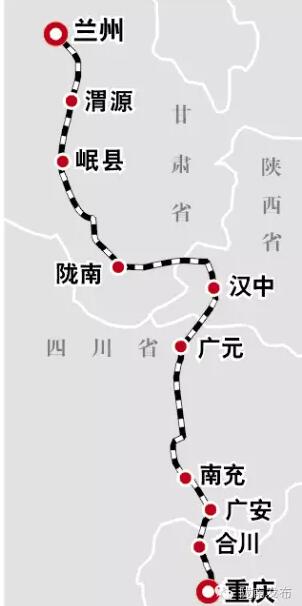 最新！蘭渝鐵路路基工程完成，廣元至重慶北段項目招標(biāo)